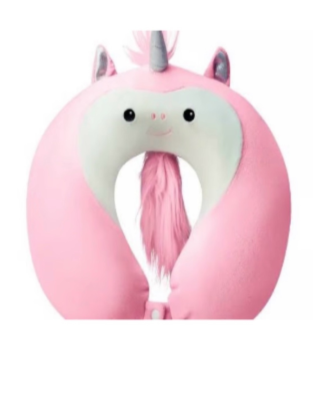 Scentsy Pink & White Unicorn Neck Support Pillow Plush